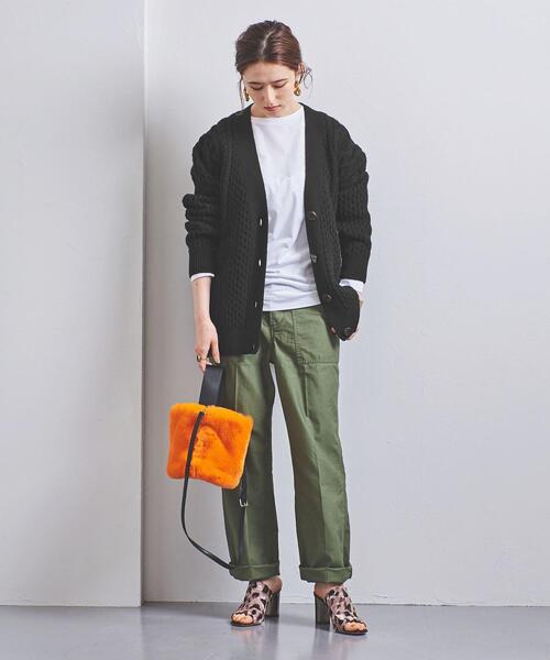 UNITED ARROWS（ユナイテッドアローズ）の「UWSC ケーブル Vネック