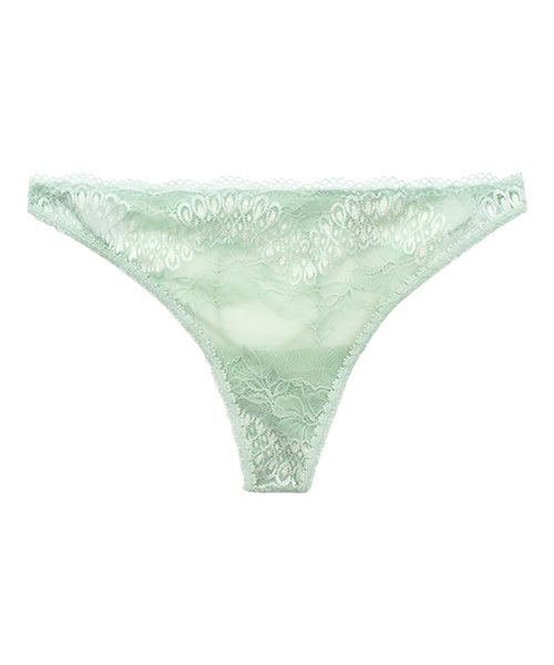 ANNEBRA(アンブラ)の「「ANNEBRA/アンブラ」 Charming オープンバックショーツ(ショーツ)」|ライトグリーン