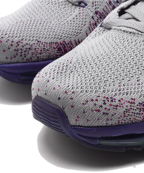 NIKE（ナイキ）の「ナイキ フライニット マックス グラデーション NIKE FLYKNIT MAX 620469-005（スニーカー・メンズ・グレー・28cm/27.5cm）」の2枚目の写真