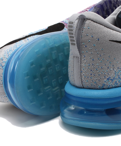 NIKE（ナイキ）の「ナイキ フライニット マックス グラデーション NIKE FLYKNIT MAX 620469-005（スニーカー・メンズ・グレー・28cm/27.5cm）」の4枚目の写真