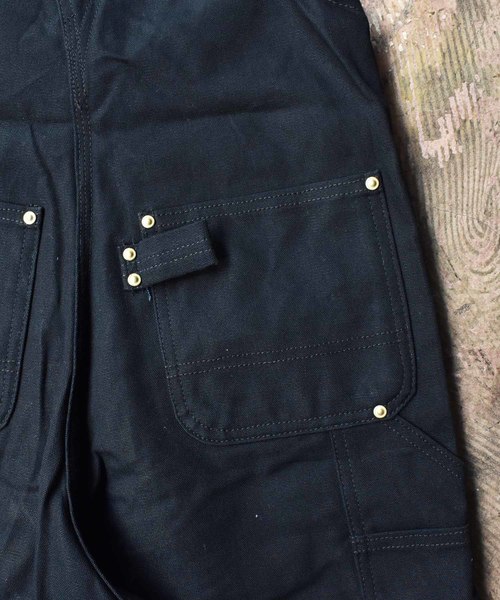 Carhartt(カーハート)の「【ヴィンテージ古着】Carhartt/カーハート ダック地 オーバーオール(サロペット/オーバーオール・メンズ・ブラック・30 inch)」の5枚目の写真