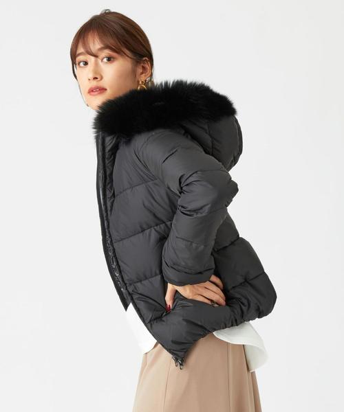 DUVETICA(デュベティカ)の「DUVETICA (デュベティカ)19FW ADHARADUE / アダラドゥエ(ダウンジャケット/コート・レディース・ブラック・40/38/42)」の5枚目の写真