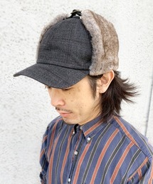 Ruben | チェックイヤーフラップCAP(キャップ)