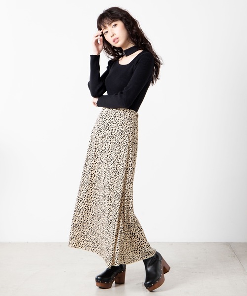 WEGO(ウィゴー)の「WEGO/アソートパターンセミフレアロングスカート(スカート・レディース・その他1/その他2/アニマル・FREE)」の9枚目の写真