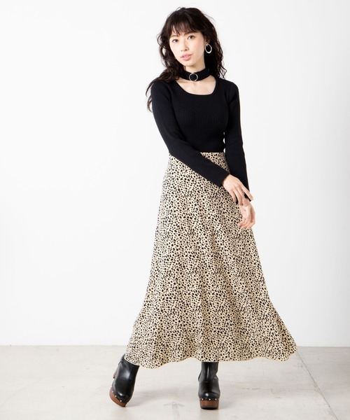 WEGO(ウィゴー)の「WEGO/アソートパターンセミフレアロングスカート(スカート・レディース・その他1/その他2/アニマル・FREE)」の10枚目の写真