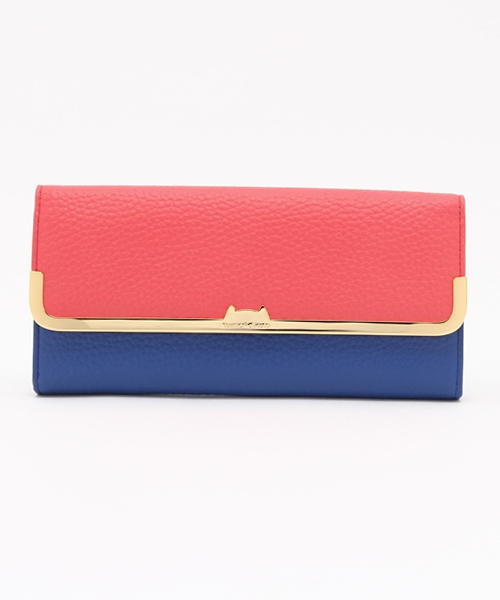 tsumori chisato CARRY（ツモリチサトキャリー）の「シュリンクコンビ　長財布（財布・レディース・ベージュ/イエロー/オレンジ/ピンク/ブラウン/レッド/グリーン/ゴールド/パープル・FREE）」の8枚目の写真