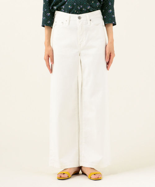 SOMETHING（サムシング）の「SOMETHING:LISAワイドパンツ◇（その他パンツ・レディース・ベージュ/オフホワイト・92/94/93）」の11枚目の写真