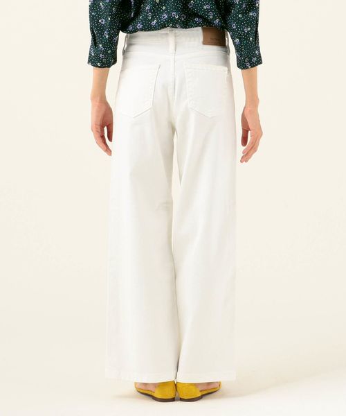 SOMETHING（サムシング）の「SOMETHING:LISAワイドパンツ◇（その他パンツ・レディース・ベージュ/オフホワイト・92/94/93）」の13枚目の写真