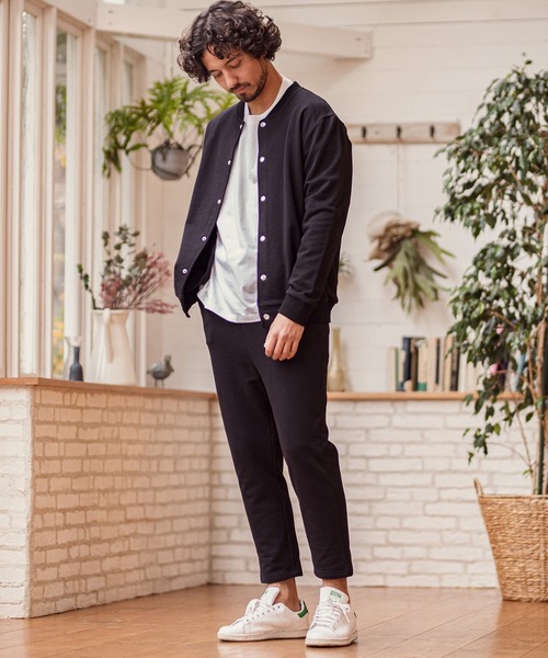 CAMBIO（カンビオ）の「msw717-スナップボタン裏毛スウェット