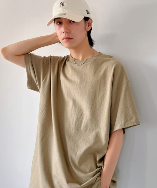 GILDAN(ギルダン)の「GILDAN(ギルダン) / 半袖無地 Tシャツ サイズ 色展開豊富 ウルトラコットン100% 6.0oz ベーシック無地カットソー ビッグサイズ 5部袖 1/2スリーブ(Tシャツ/カットソー・メンズ・ベージュ/ブラック/ホワイト/ダークブラウン/オリーブ/チャコール/タン/ラベンダー/ナチュラル/サンドグレー/グリーン系その他/グリーン/ダークグリーン/アッシュグレー/ブルー/グレー/ライトブルー/レッド/ライム/オレンジ/パープル/イエロー/ミント/マルーン/ネイビー・M/L/XL)」の13枚目の写真