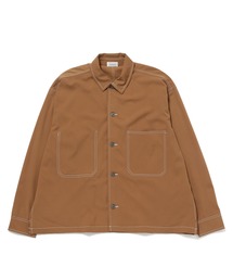 JUNRED | ポリツイルオーバーステッチシャツ(シャツ/ブラウス)