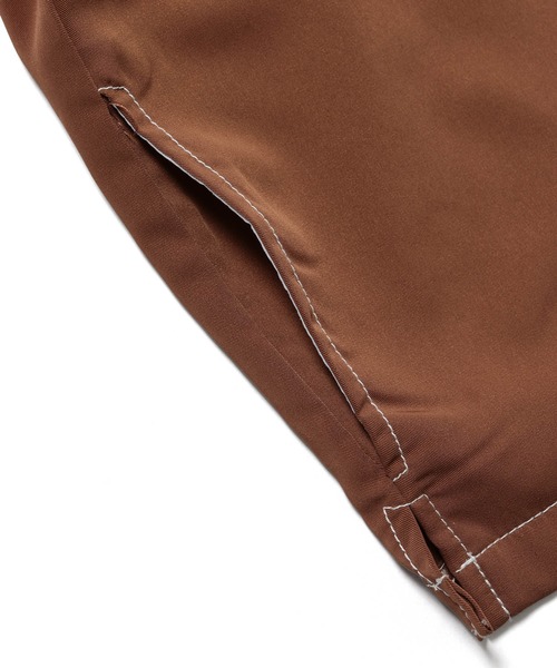 JUNRED(ジュンレッド)の「ポリツイルオーバーステッチシャツ(シャツ/ブラウス・メンズ・ブラウン/ブラック/ベージュ・M/L/LL)」の14枚目の写真