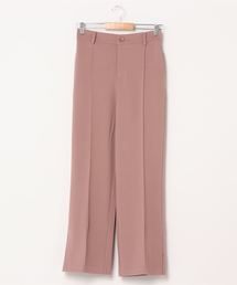 カットジョーゼットセンタープレスフレアパンツ