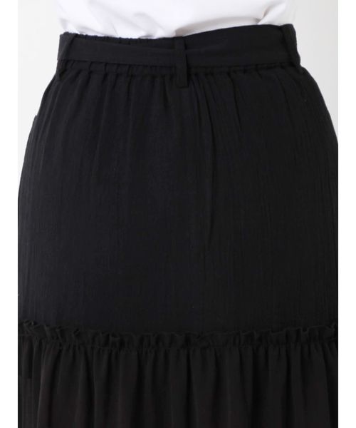 jouetie（ジュエティ）の「フロントボタンシースルースカート（スカート・レディース・アイボリー/ブラック/ミント/ブルー・MEDIUM）」の19枚目の写真