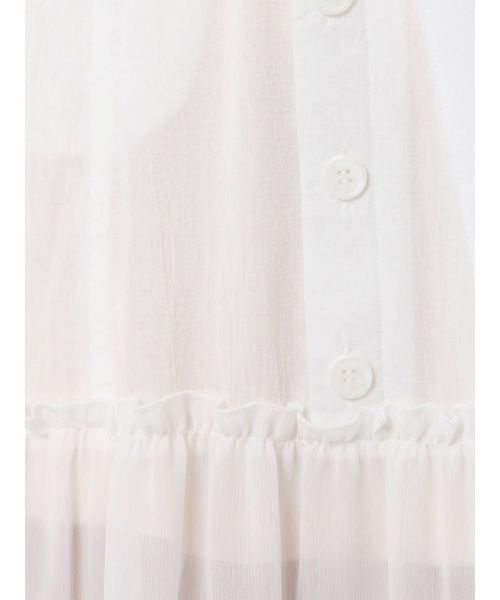 jouetie（ジュエティ）の「フロントボタンシースルースカート（スカート・レディース・アイボリー/ブラック/ミント/ブルー・MEDIUM）」の22枚目の写真