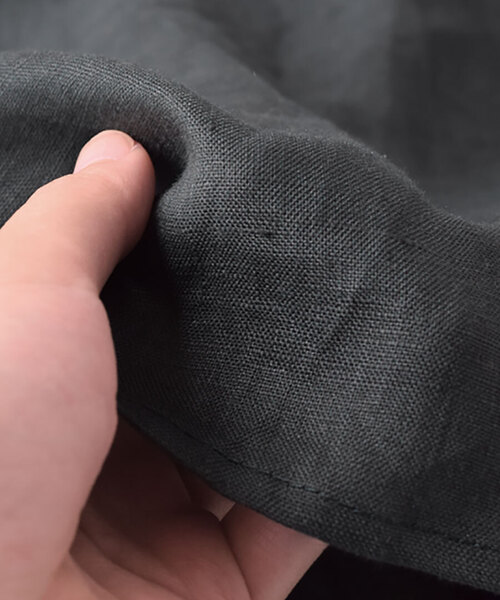 apartment department（アパートメントデパートメント）の「リネンワイドスリーブ フレアワンピース（ワンピース・レディース・マルーン/モスグリーン/ブラック/キャメル/グレイッシュブルー/セージグリーン/アッシュグレー/ロイヤルブルー/グリーン系その他・フリー）」の16枚目の写真