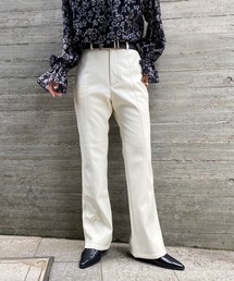 PAGEBOY | エコレザーバックスリットパンツ(フレアパンツ)(その他パンツ)