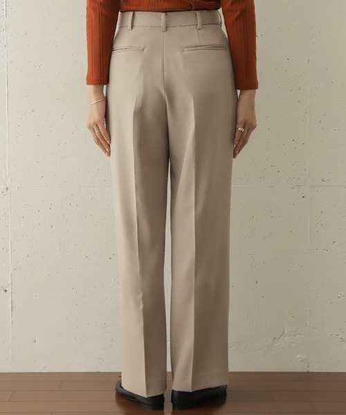 URBAN RESEARCH DOORS（アーバンリサーチドアーズ）の「ダブルクロストラウザー（その他パンツ・レディース・パープル/カーキ/ライトベージュ・38/36）」の21枚目の写真