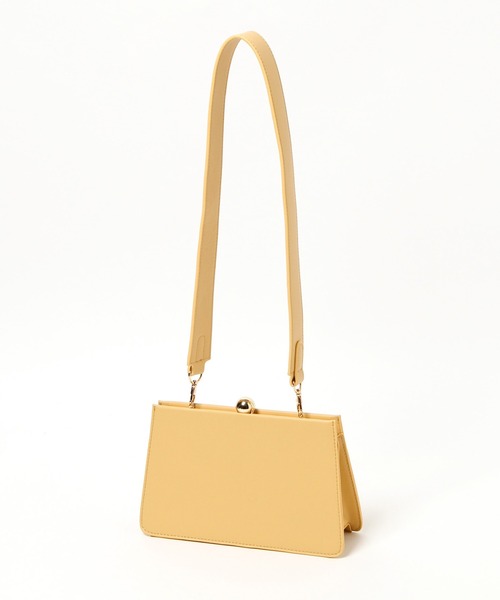 Heather(ヘザー)の「ボールガマグチBAG 919957(ショルダーバッグ・レディース・アイボリー/ブラック/イエロー・ONESIZE)」の11枚目の写真