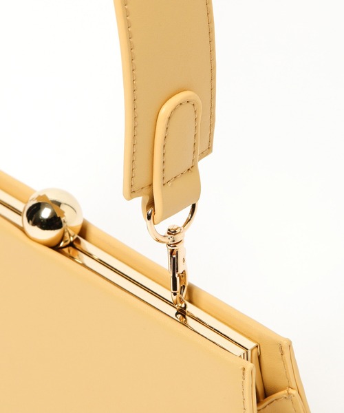 Heather(ヘザー)の「ボールガマグチBAG 919957(ショルダーバッグ・レディース・アイボリー/ブラック/イエロー・ONESIZE)」の21枚目の写真