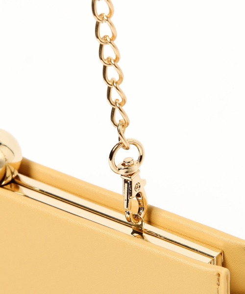 Heather(ヘザー)の「ボールガマグチBAG 919957(ショルダーバッグ・レディース・アイボリー/ブラック/イエロー・ONESIZE)」の22枚目の写真