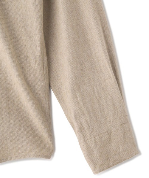 SUNSPEL（サンスペル）の「SUNSPEL / WOMEN’S BRUSHED COTTON FLANNEL SHIRT（シャツ/ブラウス・レディース・ベージュ・1/2/0）」の13枚目の写真