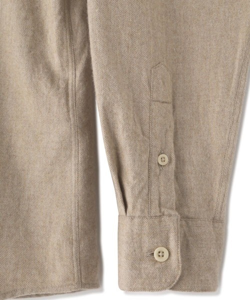 SUNSPEL（サンスペル）の「SUNSPEL / WOMEN’S BRUSHED COTTON FLANNEL SHIRT（シャツ/ブラウス・レディース・ベージュ・1/2/0）」の14枚目の写真