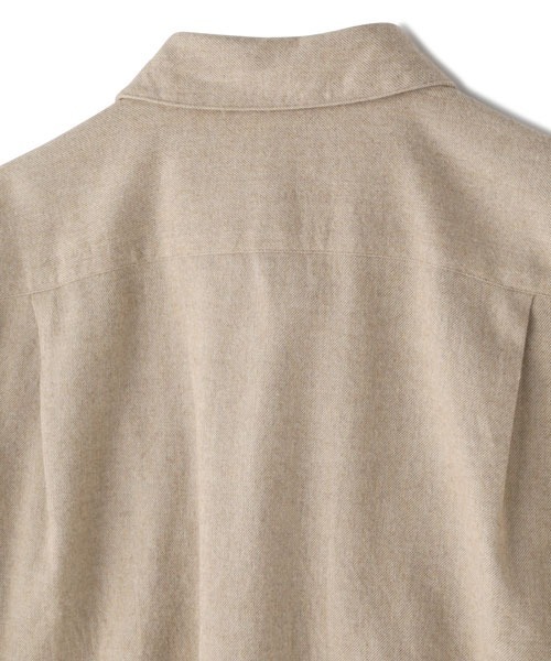 SUNSPEL（サンスペル）の「SUNSPEL / WOMEN’S BRUSHED COTTON FLANNEL SHIRT（シャツ/ブラウス・レディース・ベージュ・1/2/0）」の15枚目の写真
