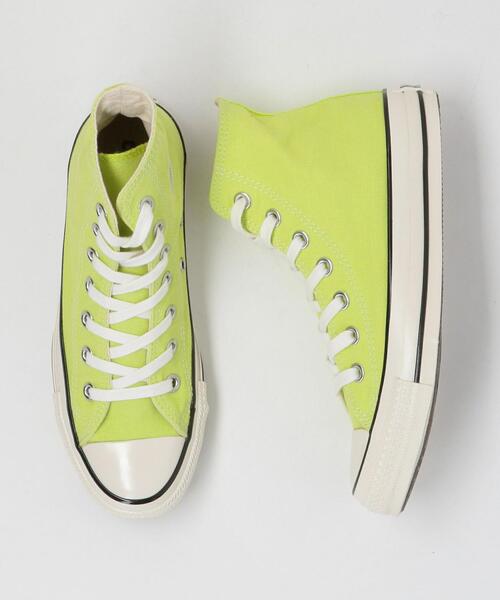 CONVERSE（コンバース）の「★★CONVERSE（コンバース）US NEON HI / ハイカットスニーカー【EMMEL REFINES】（スニーカー・レディース・レッド/ライム・4/4h/5/5h）」の2枚目の写真