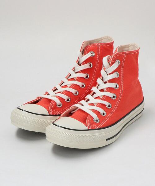 CONVERSE（コンバース）の「★★CONVERSE（コンバース）US NEON HI / ハイカットスニーカー【EMMEL REFINES】（スニーカー・レディース・レッド/ライム・4/4h/5/5h）」の6枚目の写真