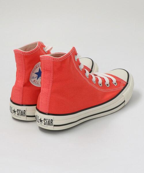 CONVERSE（コンバース）の「★★CONVERSE（コンバース）US NEON HI / ハイカットスニーカー【EMMEL REFINES】（スニーカー・レディース・レッド/ライム・4/4h/5/5h）」の3枚目の写真