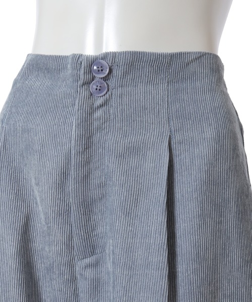 fifth（フィフス）の「センタープレスコーデュロイパンツ（その他パンツ・レディース・ブルー/グリーン/アイボリー・MEDIUM/SMALL）」の8枚目の写真