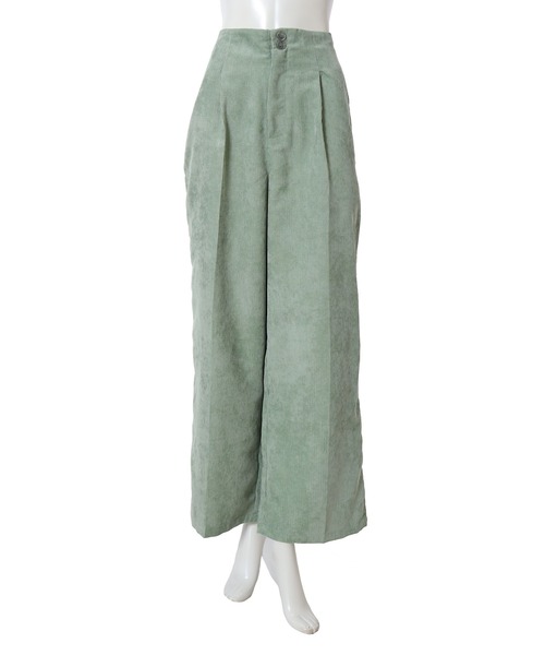 fifth（フィフス）の「センタープレスコーデュロイパンツ（その他パンツ・レディース・ブルー/グリーン/アイボリー・MEDIUM/SMALL）」の12枚目の写真