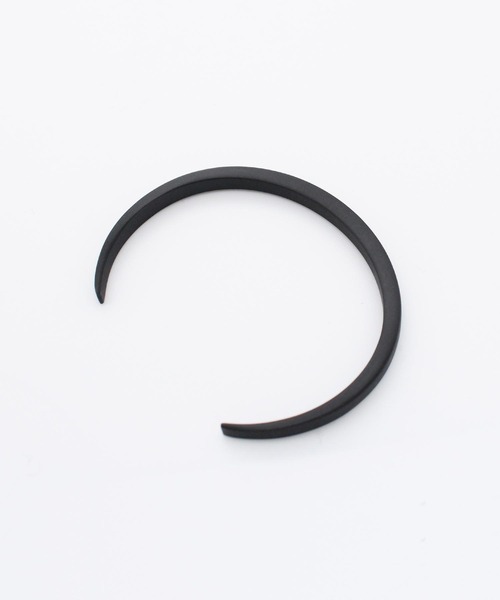 Vaya Con Dios（ヴァヤコンディオス）の「【VayaConDios/ヴァヤコンディオス】ステンレス製バングル（バングル/リストバンド・メンズ・シルバー/ブラック/ゴールド・FREE）」の2枚目の写真