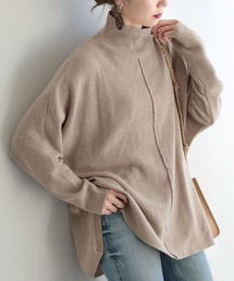 reca | ハイネックロングニット(チュニック)