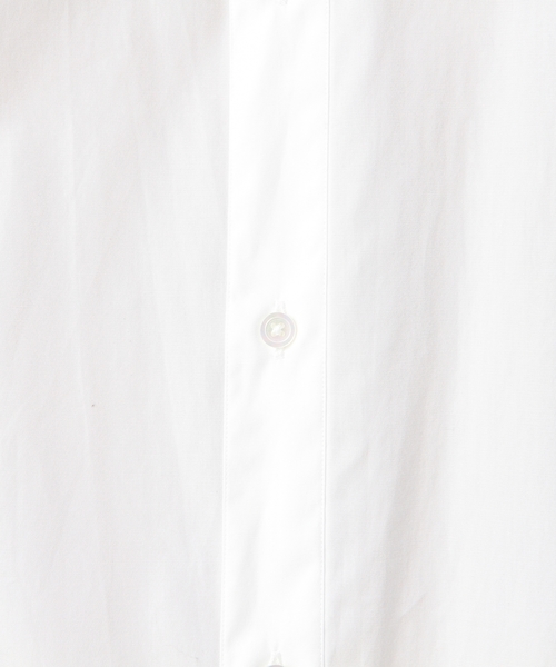 BEAUTY&YOUTH UNITED ARROWS（ビューティーアンドユースユナイテッドアローズ）の「BY ブロード ロング バンドカラー シャツ ◆（シャツ/ブラウス・メンズ・ネイビー/ホワイト・MEDIUM/LARGE/SMALL）」の10枚目の写真