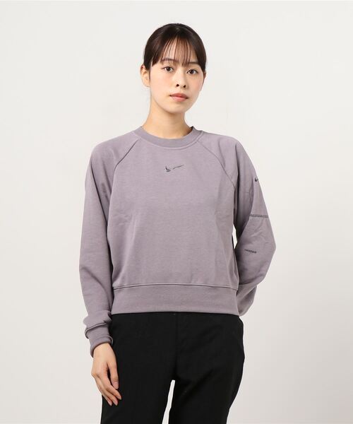 Nike As W Nsw Swsh Crew Ft ナイキ ウィメンズ Nsw スウッシュ クルー Ft L S トップ Sp Tシャツ カットソー Nike ナイキ のファッション通販 Zozotown