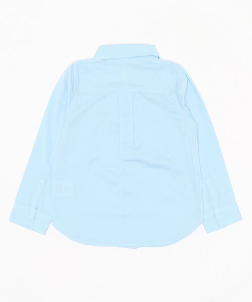HAKKA KIDS（ハッカキッズ）の「[フォーマル対応・ボーイズ]長袖シャツ（シャツ/ブラウス・キッズ・サックスブルー/ホワイト・110cm/130cm/120cm）」の3枚目の写真