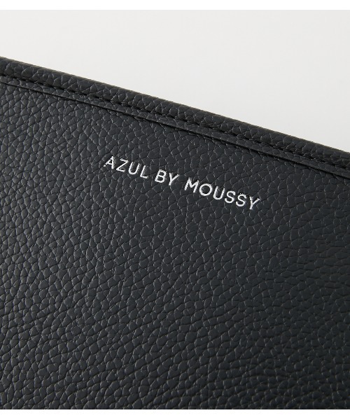 AZUL by moussy（アズールバイマウジー）の「FAUX LEATHER BOX CLUTCH BAG/フェイクレザーボックスクラッチバッグ（クラッチバッグ・メンズ・ブラック・FREE）」の4枚目の写真