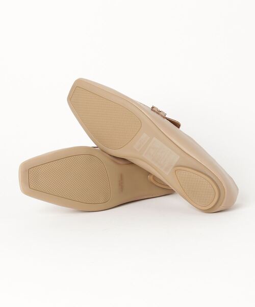 EVOL（イーボル）の「【EVOL】スクエアソフトローファーIQ9453(IT9913)（ローファー・レディース・アイボリー/ベージュ/ブラック/ダークブラウン/ダークベージュ・23.0cm/23.5cm/24.5cm/24.0cm）」の6枚目の写真