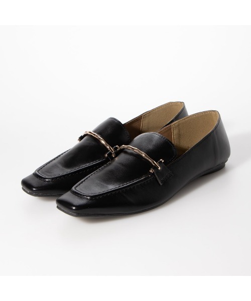 EVOL（イーボル）の「【EVOL】スクエアソフトローファーIQ9453(IT9913)（ローファー・レディース・アイボリー/ベージュ/ブラック/ダークブラウン/ダークベージュ・23.0cm/23.5cm/24.5cm/24.0cm）」の17枚目の写真