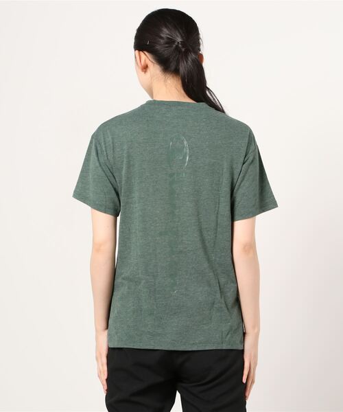 Champion(チャンピオン)の「【Champion/チャンピオン】レディース Tシャツ(Tシャツ/カットソー・レディース・ホワイト/パープル/ダークグリーン/ブラック/ベージュ・MEDIUM/LARGE)」の7枚目の写真