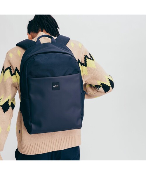 AIGLE(エーグル)の「アーバン バックパック(バックパック/リュック・レディース・ブラック/ダークブルー/モスグリーン/ダークネイビー・FREE)」の4枚目の写真