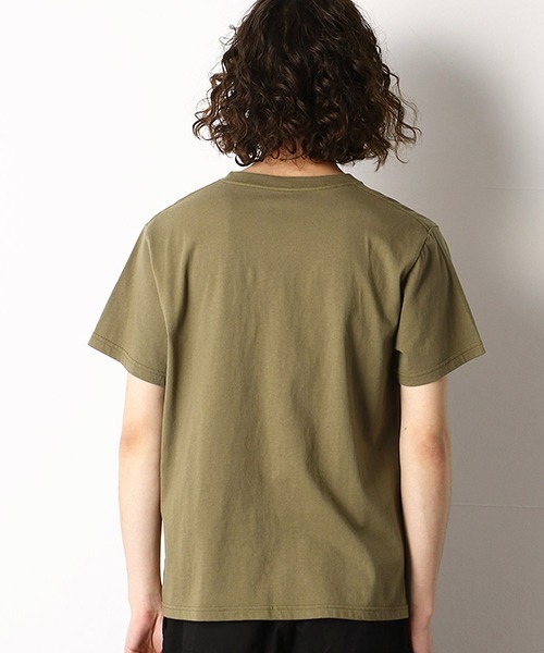 Purple&Yellow（パープルアンドイエロー）の「メッシュポケット　半袖Tシャツ（Tシャツ/カットソー・メンズ・カーキ/ホワイト/ブラック/オレンジ・SMALL/LARGE/MEDIUM/X-LARGE/X-SMALL）」の18枚目の写真