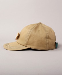 CA4LA WAO-N CAP ワォーンキャップ　黒　ブラック　犬　ブローチ CA4LA（カシラ）の「ワォーンCAP（キャップ）」 - WEAR