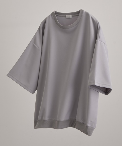 JUNRED（ジュンレッド）の「スムースタッチショートスリーブPO（Tシャツ/カットソー・メンズ・ホワイト/ピンク/ブルー系その他4/ライトグリーン/ブラック/スミクロ/グレー/カーキ・S/M/L）」の5枚目の写真