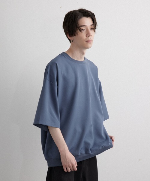 JUNRED（ジュンレッド）の「スムースタッチショートスリーブPO（Tシャツ/カットソー・メンズ・ホワイト/ピンク/ブルー系その他4/ライトグリーン/ブラック/スミクロ/グレー/カーキ・S/M/L）」の22枚目の写真