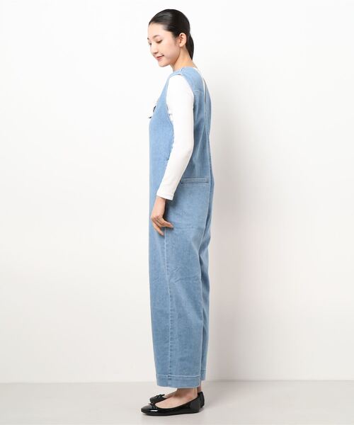 美品 31,900円 ヤヌーク リラックス オールインワン YANUK YANUK ヤヌーク】デニムオーバーオール | BRAND,YANUK（ヤヌーク