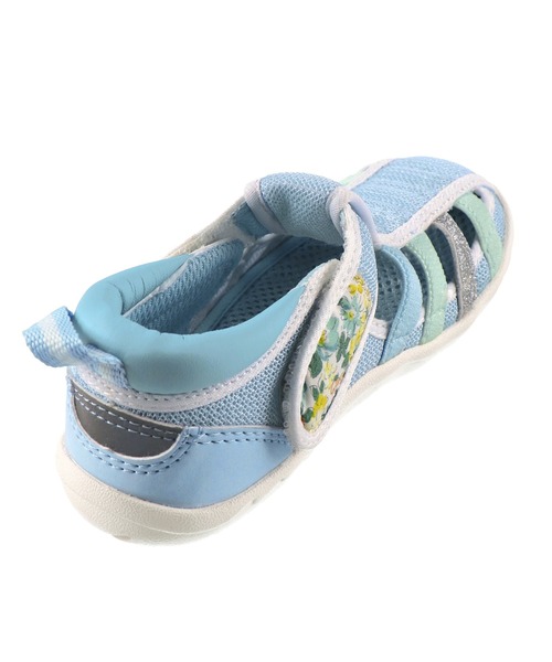 IFME（イフミー）の「IFME/イフミーコラボ花柄ウォーターシューズ（サンダル・キッズ・ピンク/サックスブルー/ラベンダー/ライトグリーン・14.5cm/15cm/16cm/20cm/21cm/14cm/17cm/18cm/19cm）」の10枚目の写真