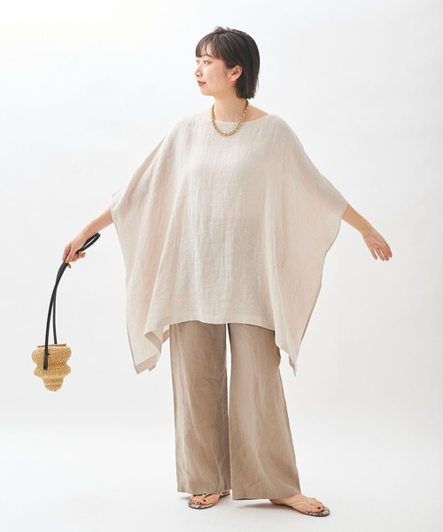 当店在庫してます！ plage（プラージュ）の「Linen Relax パンツ◇（その他パンツ パンツ